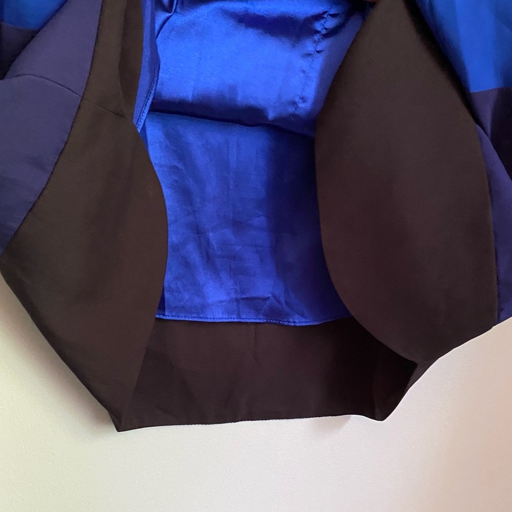 Blue Color Block Dress - Picture 5 of 6